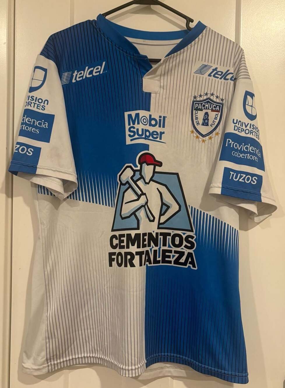 Pachuca CF Jersey #4 Mares Mexico Soccer Futbol Liga MX Football Blue White